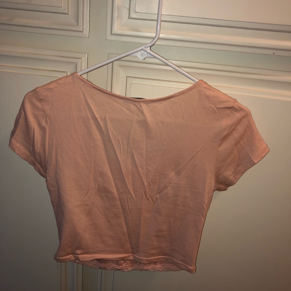 Peach crop top - Picture 4 of 4